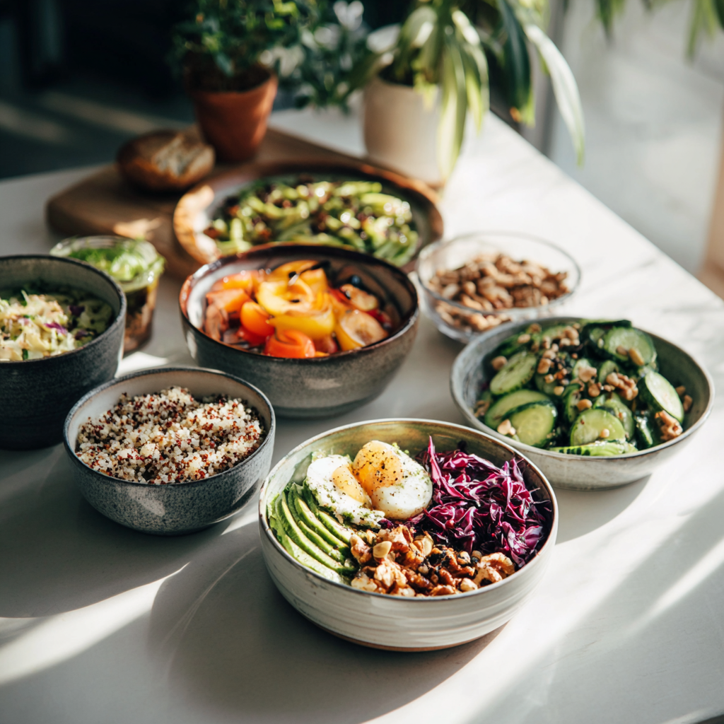 Zdravé jídlo a čerstvé ingredience